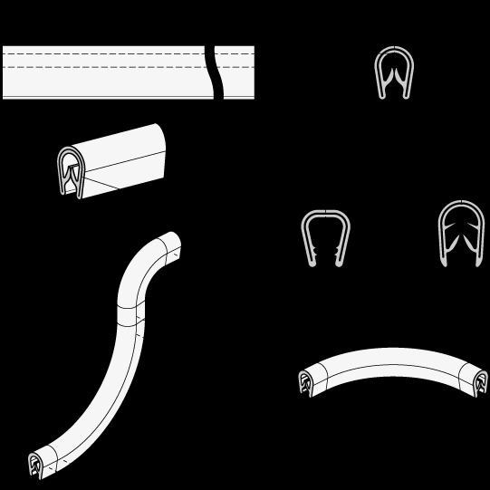 Ganter Sw Kantenschutz Profil Rolle Meter